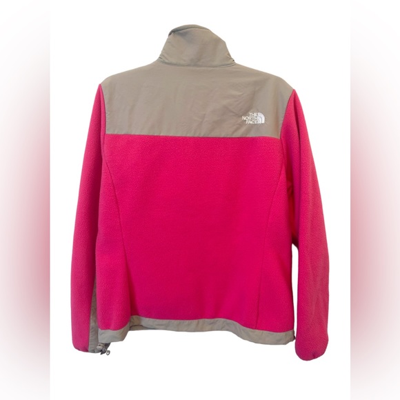 The North Face Denali Full Zip Fleece Jacket With Zip Pockets Size M Pink - Picture 2 of 12